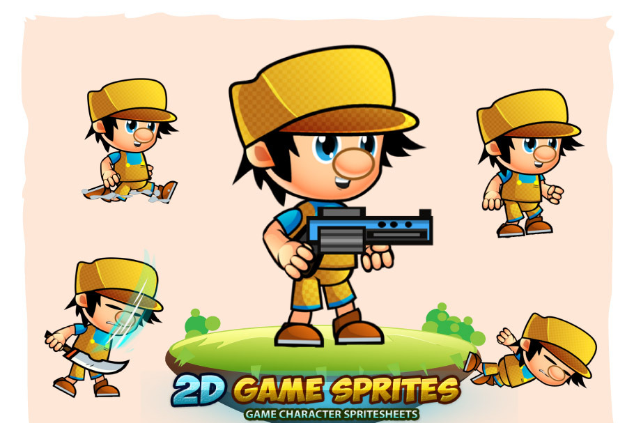 Marcio 2D Game Sprites in Illustrations - product preview 8
