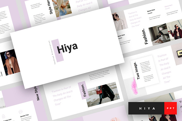 Hiya - Fashion PowerPoint