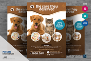 Pet Care Center Flyer