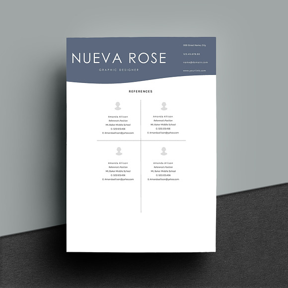 Resume - CV Template Professional in Resume Templates - product preview 5