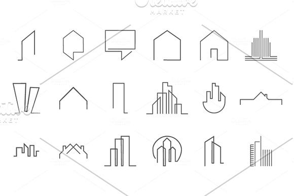 18 Real Estate Logo Maker Templates in Logo Templates - product preview 1