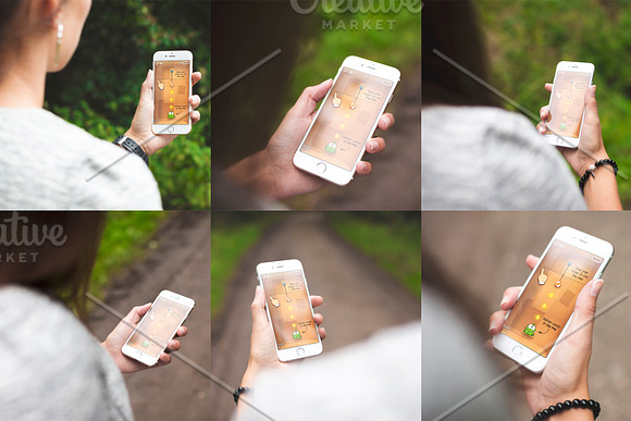 iPhone 6S Outdoor Mock-Ups in Mobile & Web Mockups - product preview 4
