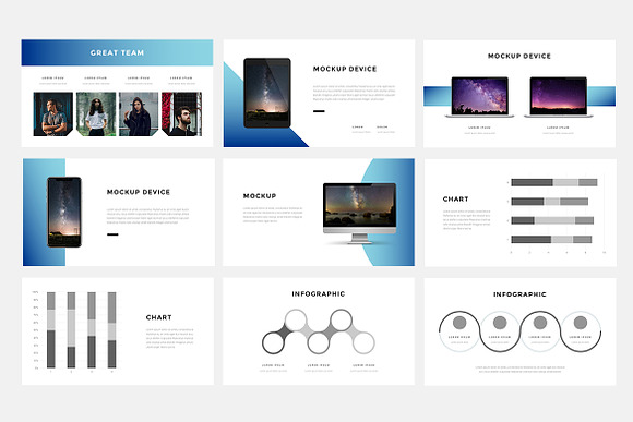 Space - Technology Powerpoint in PowerPoint Templates - product preview 2