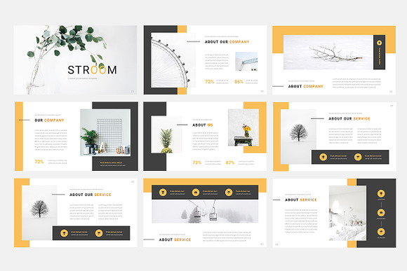 Stroom - Creative Powerpoint in PowerPoint Templates - product preview 1