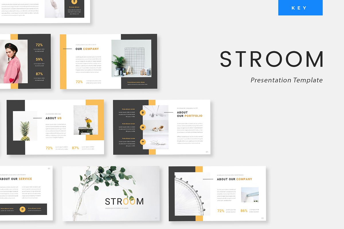 Stroom - Creative Keynote in Keynote Templates - product preview 8