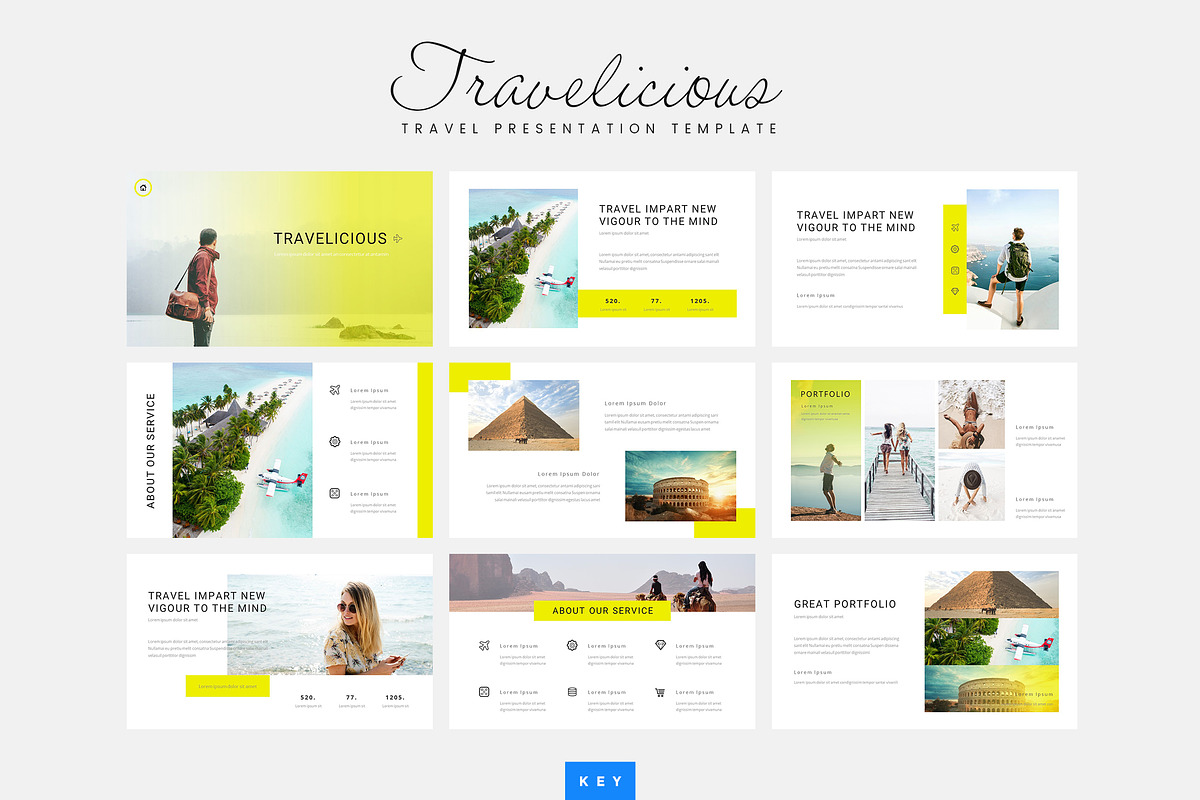 Travelicious - Travel Keynote in Keynote Templates - product preview 8