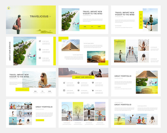 Travelicious - Travel Keynote in Keynote Templates - product preview 1