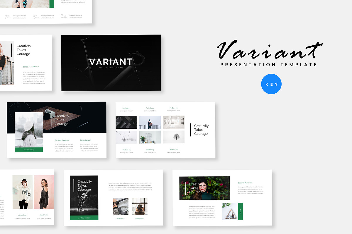 Variant - Creative Keynote in Keynote Templates - product preview 8