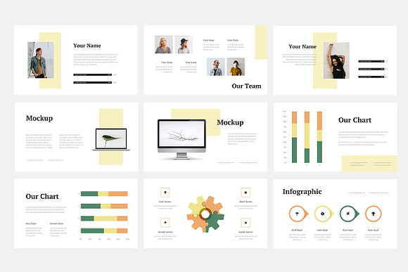 Warmy - Minimalist Powerpoint in PowerPoint Templates - product preview 3