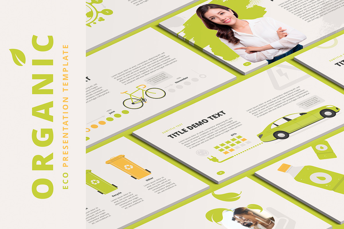 Organic Keynote Template in Keynote Templates - product preview 8