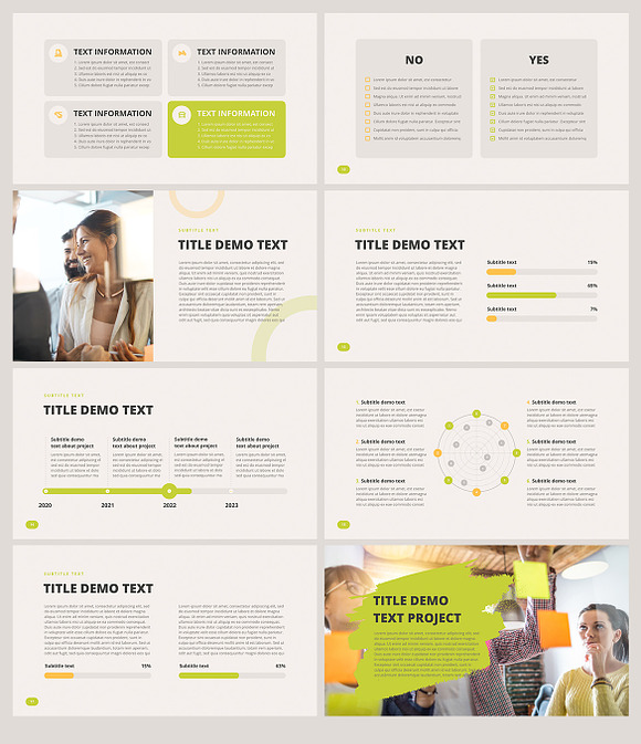 Organic PowerPoint Template in PowerPoint Templates - product preview 5