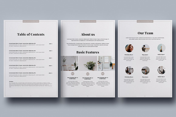 Client Welcome Packet Canva Template in Magazine Templates - product preview 2