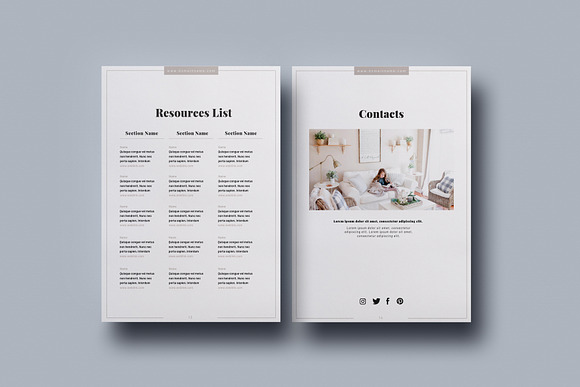 Client Welcome Packet Canva Template in Magazine Templates - product preview 6