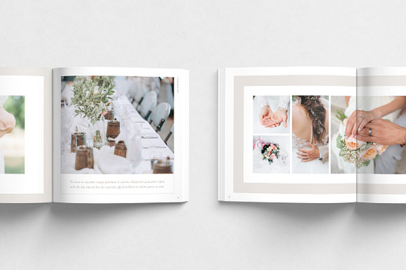 Wedding Theme Photo Book in Brochure Templates - product preview 4