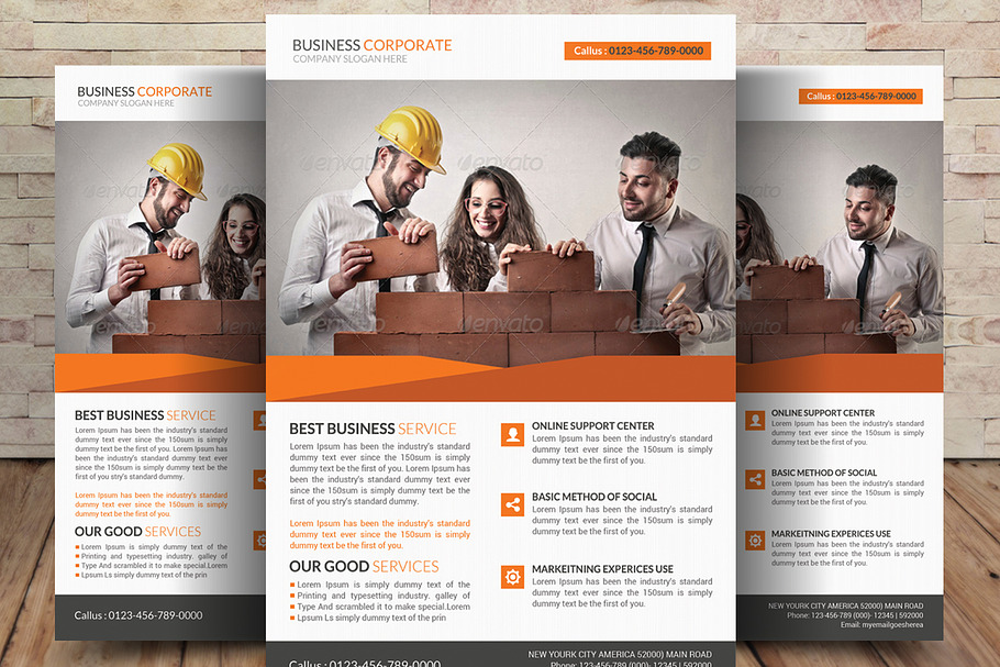 Multipurpose Business Corporate in Flyer Templates - product preview 8