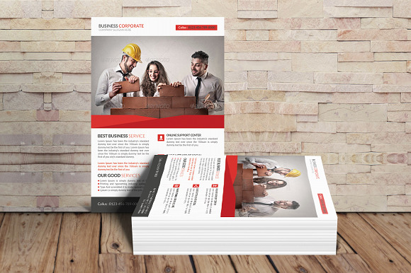 Multipurpose Business Corporate in Flyer Templates - product preview 2