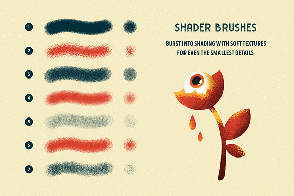 Shader Brushes for Illustrator in Add-Ons - product preview 1