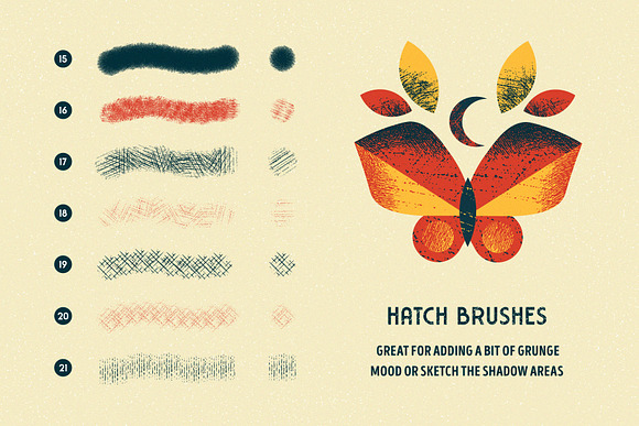 Shader Brushes for Illustrator in Add-Ons - product preview 4
