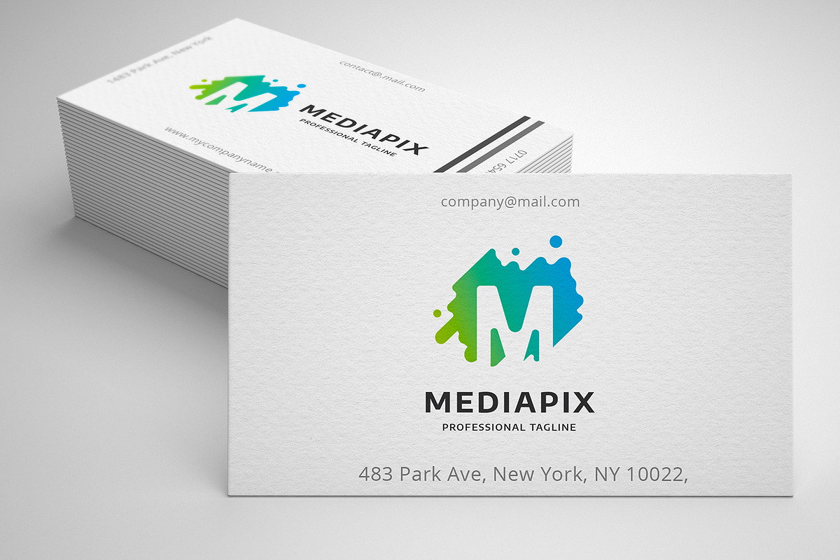Mediapix Letter M Logo in Logo Templates - product preview 8