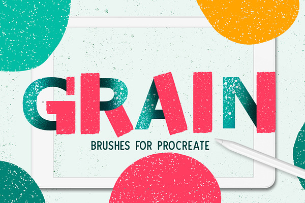 Grainy Brush Set for Procreate
