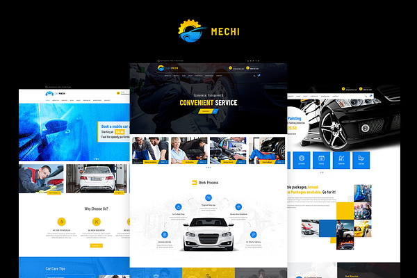 Mechi - Car Mechanic WordPress Theme