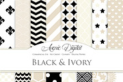 Black and Ivory Patterns