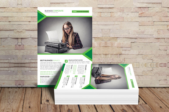 Printing Shop Business Flyer in Flyer Templates - product preview 1