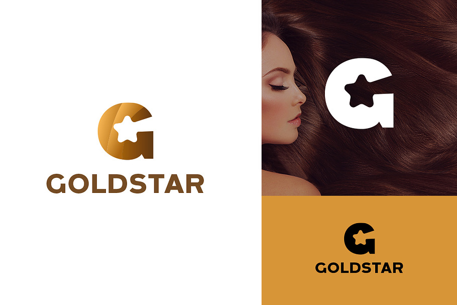 GoldStar Logo Template in Logo Templates - product preview 8