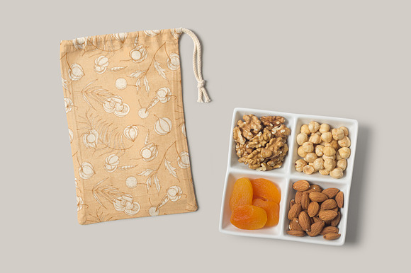 Superfood set and seamless in Illustrations - product preview 9