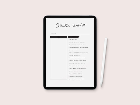 The Collection & Product Planner in Templates - product preview 2