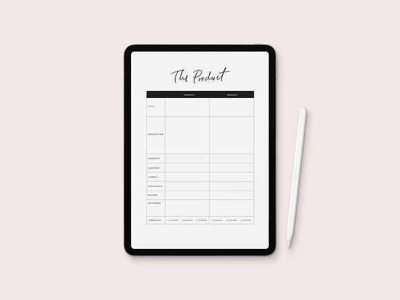 The Collection & Product Planner in Templates - product preview 3