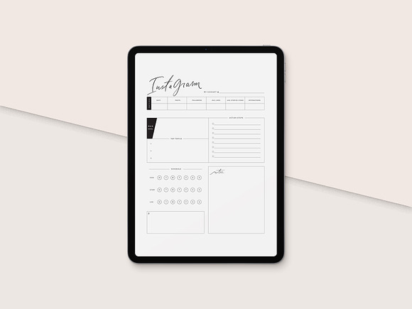 The Social Media Planner in Templates - product preview 1