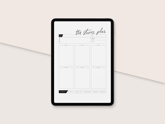 The Social Media Planner in Templates - product preview 3