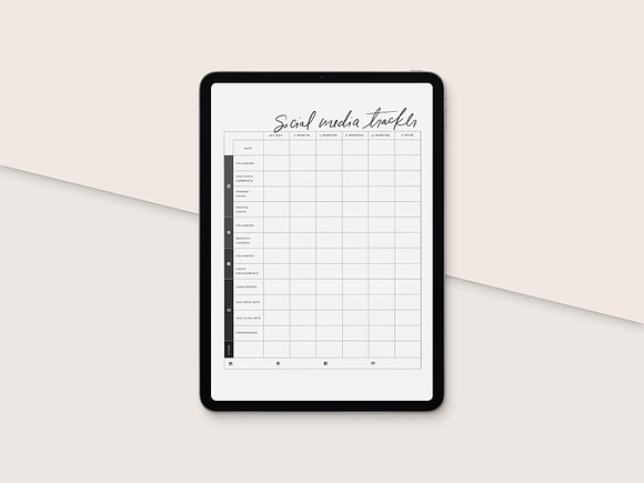 The Social Media Planner in Templates - product preview 8