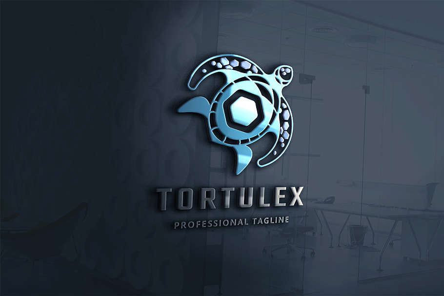 Turtle Decorative Logo in Logo Templates - product preview 8