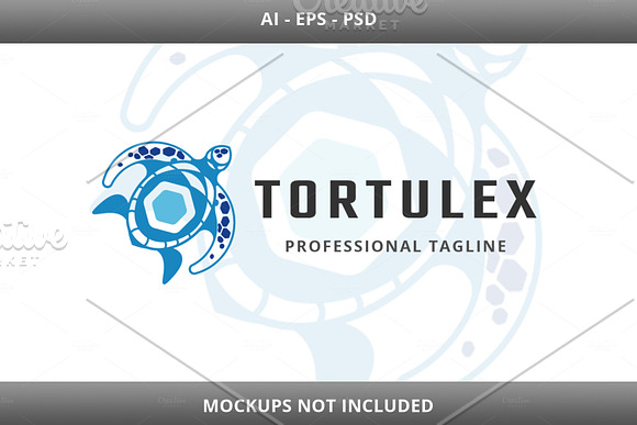 Turtle Decorative Logo in Logo Templates - product preview 4