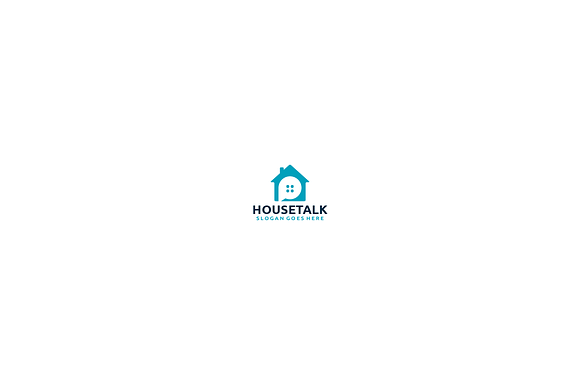 House Talk Chat Logo in Logo Templates - product preview 1