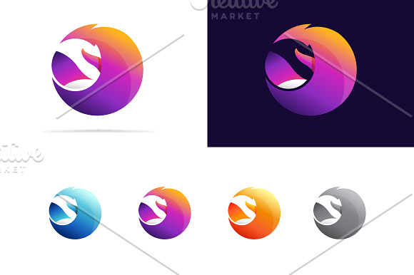 Fox Logo design in Logo Templates - product preview 3