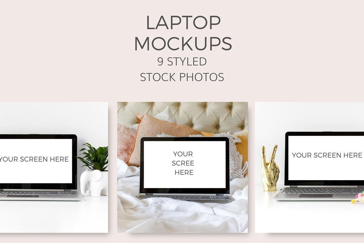 Laptop Mockups (20 Styled Images) in Mobile & Web Mockups - product preview 8