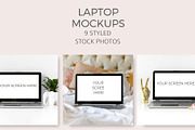 Laptop Mockups (20 Styled Images)