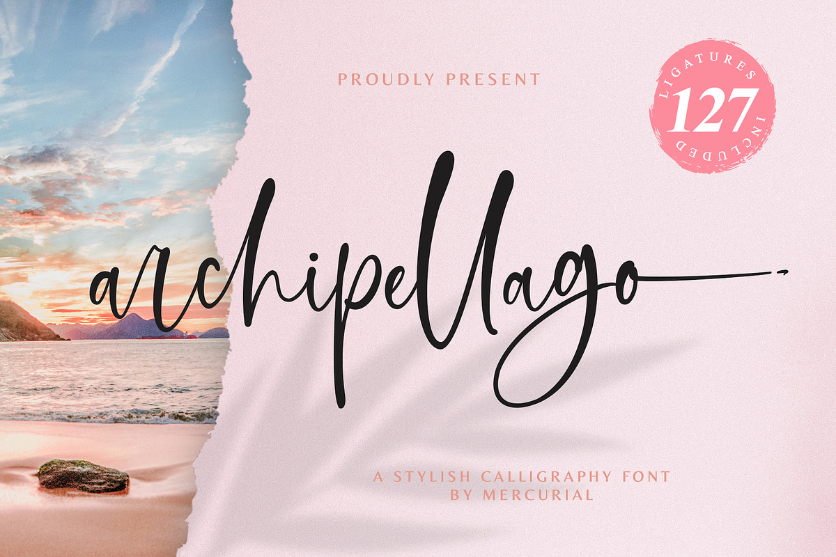 Archipellago in Script Fonts - product preview 8