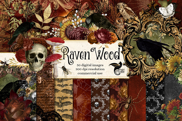 Ravenwood Digital Scrapbook Kit