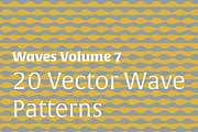 Waves Vol. 7 | 20 Vector Patterns