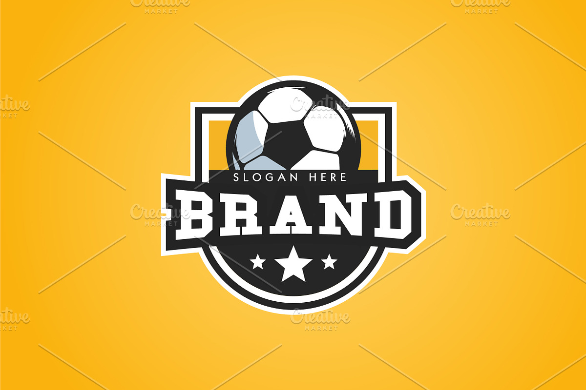 Football Soccer Logo in Logo Templates - product preview 8