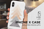 iPhone Xs Case Mock-Up Isolated