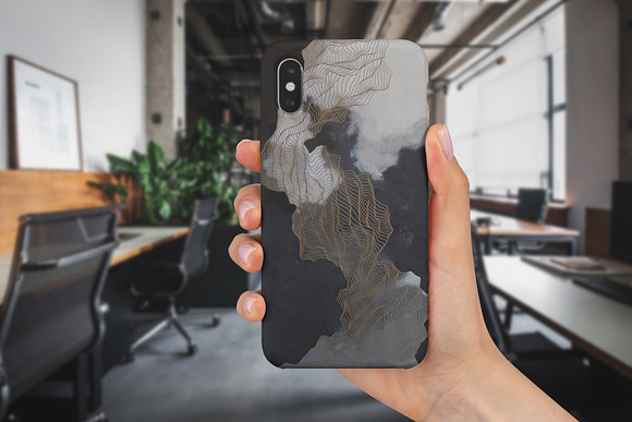 iPhone Xs Case Mock-Up Isolated in Product Mockups - product preview 2