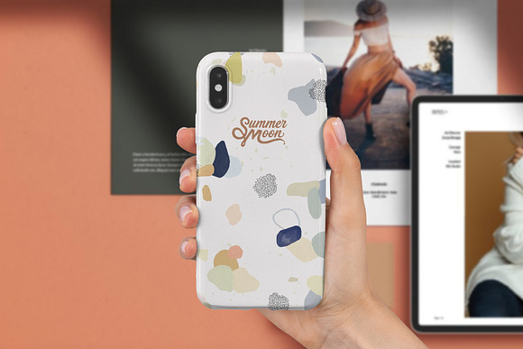 iPhone Xs Case Mock-Up Isolated in Product Mockups - product preview 3
