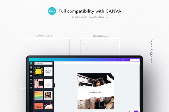 CANVA & PS / Camea social media in Instagram Templates - product preview 6