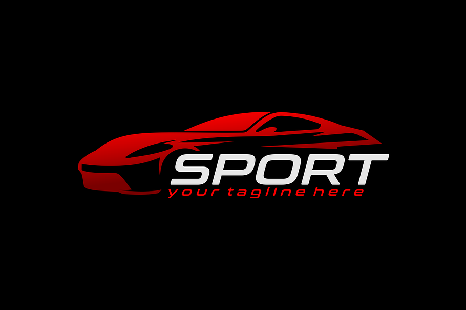 Sport Car Logo in Logo Templates - product preview 8