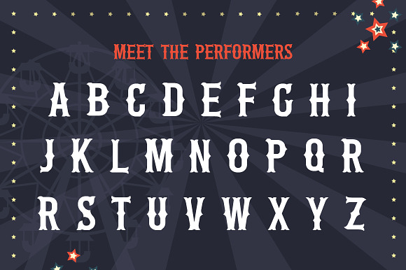 The Circus Font in Circus Fonts - product preview 4